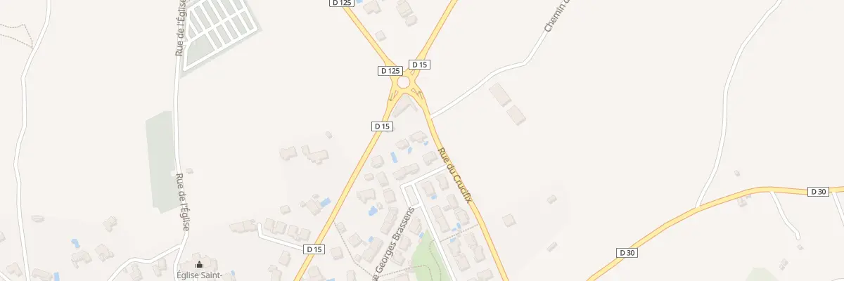 Plan du 10 Rue du Crucifix à Roujan