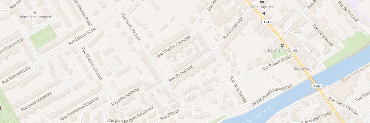 Plan du 214 Rue du Hainaut à Bouchain