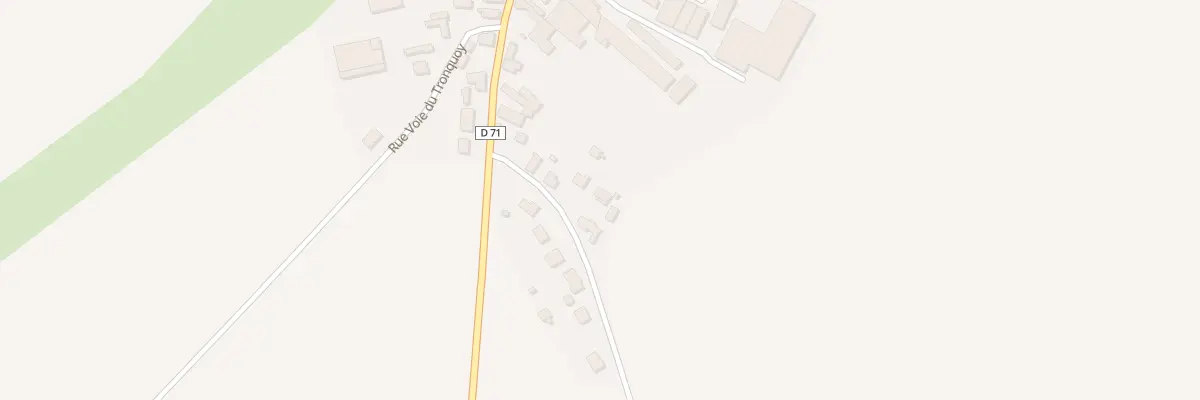 Plan du 7 Rue de l’Observatoire à Levergies