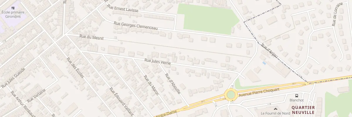 Plan du 71 Rue Jules Verne à Saint-Quentin