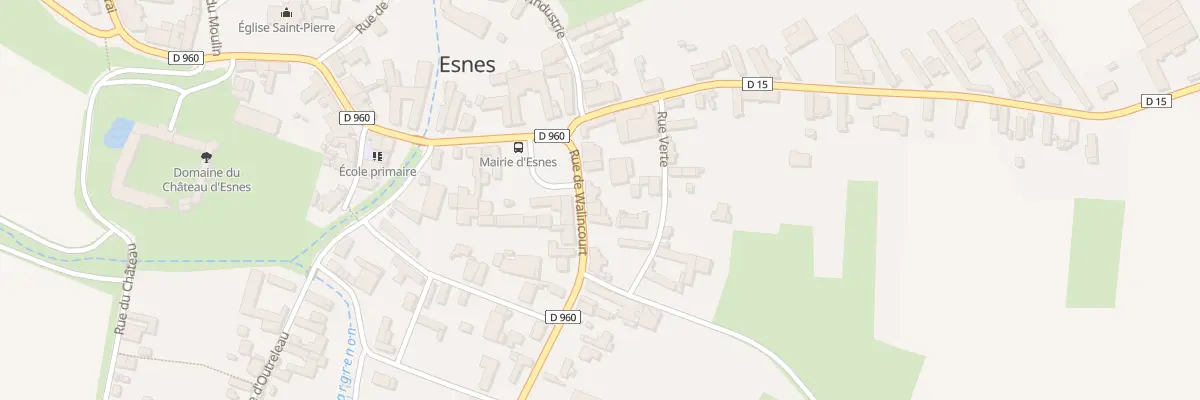 Plan du 6 Rue de Walincourt à Esnes