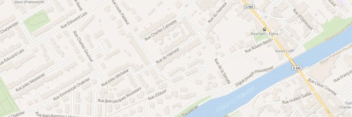 Plan du 225 Rue du Hainaut à Bouchain
