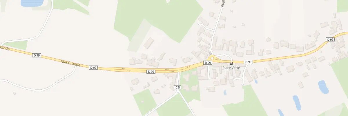 Plan du 1294 Rue Grande à Warlaing