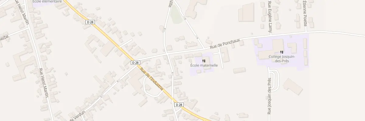 Plan du 6B Rue de Ponchaux à Beaurevoir