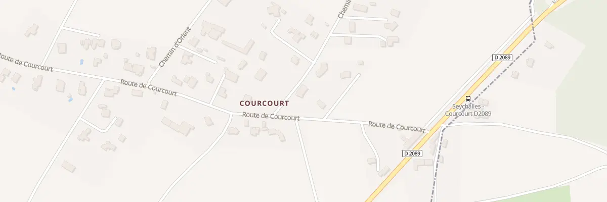 Plan du 2 Che sous Orient à Beauregard-l’Évêque