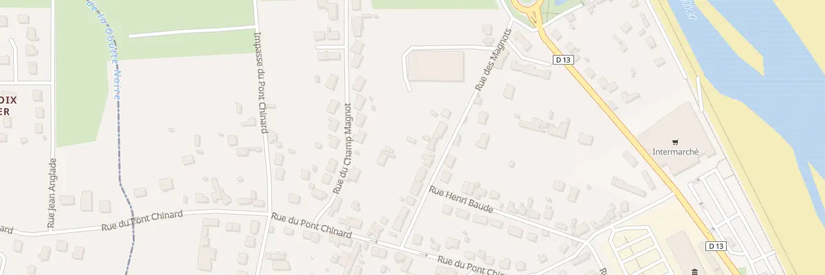 Plan du 17 Rue des Magnots à Moulins