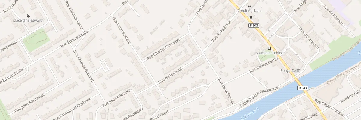 Plan du 194 Rue du Hainaut à Bouchain