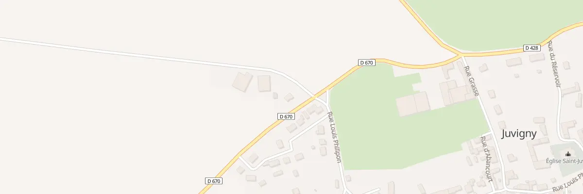 Plan du 2 Rte de Chavigny à Juvigny