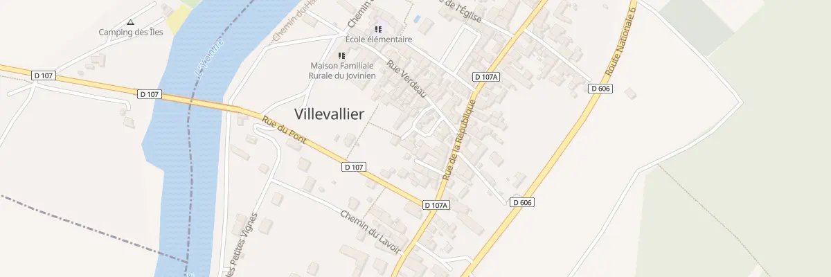 Plan du 3 Rle des Chaumiers à Villevallier