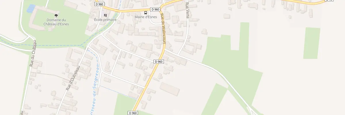 Plan du 14 Rue de Walincourt à Esnes