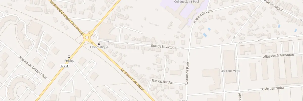 Plan du 17 Rue de la Victoire à Soissons
