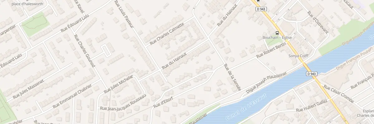 Plan du 215 Rue du Hainaut à Bouchain