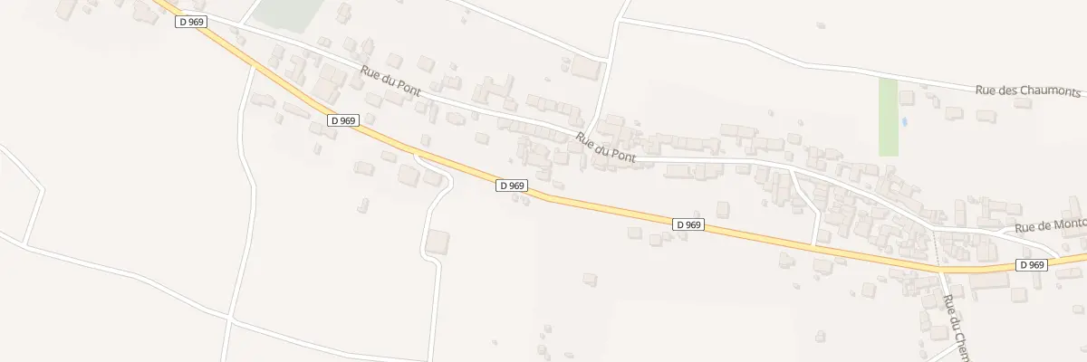 Plan du 80 Rte Nationale à Saulchery