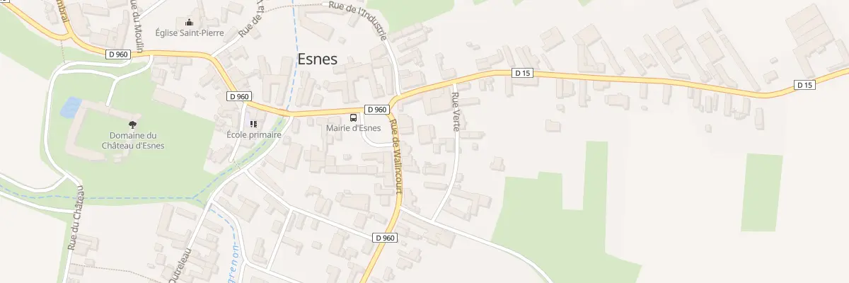Plan du 4 Rue de Walincourt à Esnes