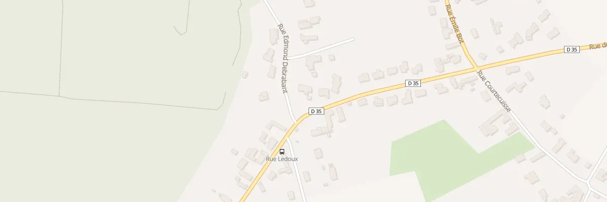 Plan du 258 Rue Henri Debrabant à Tilloy-lez-Marchiennes
