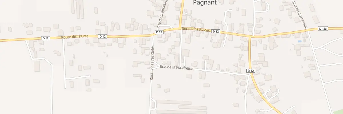 Plan du 5 Rue de la Fontfreide - Pagnant à Saint-André-le-Coq