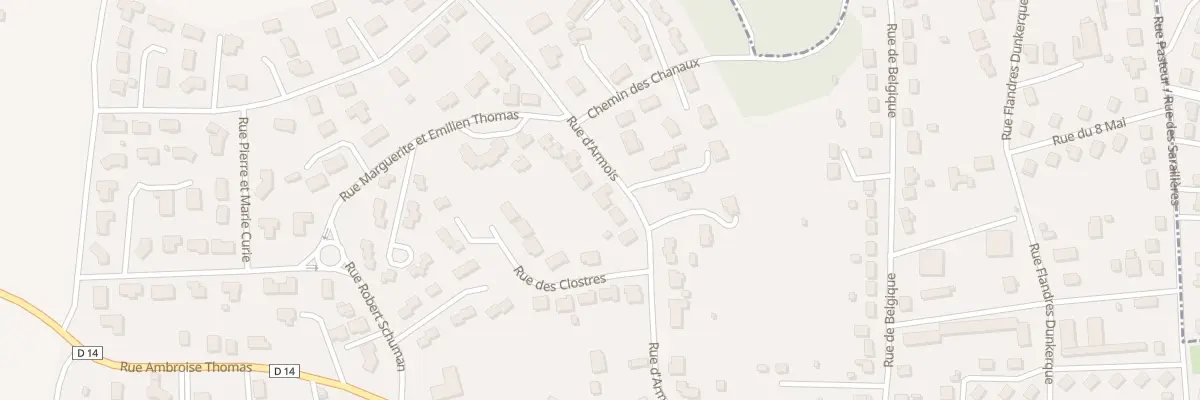Plan du 31 Rue d’Armois à Sainte-Florine