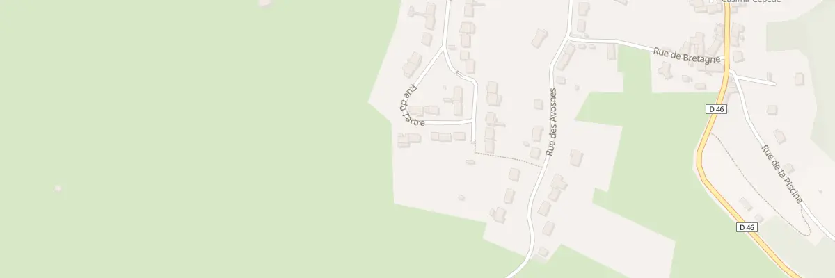 Plan du 21 Rue du Tartre à Bellot