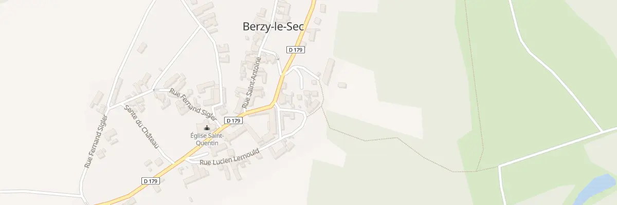 Plan du 3 Rue des Vaches à Bernoy-le-Château