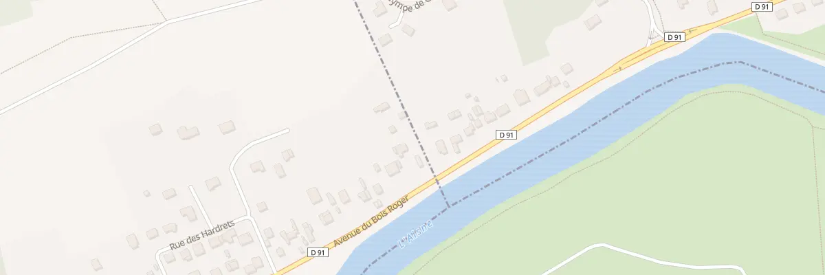 Plan du 2 Av du Bois Roger à Pasly