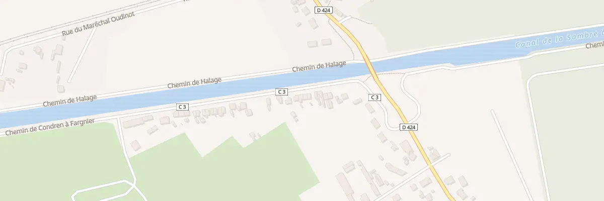 Plan du 17 Rue du Canal à Tergnier