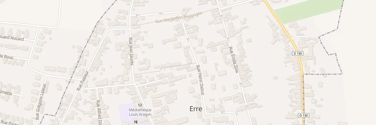 Plan du 287 Rue Henri Delrot à Erre