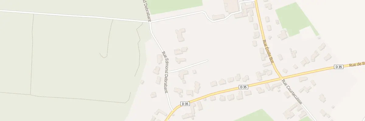 Plan du 90 Rue Edmond Debrabant à Tilloy-lez-Marchiennes