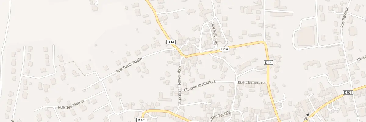 Plan du 11 Rue Ambroise Thomas à Sainte-Florine
