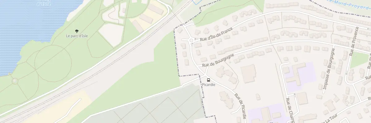 Plan du 313 Rue de Picardie à Harly