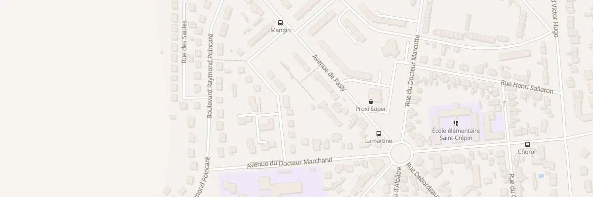 Plan du 7 Rue du Général Mangin à Soissons