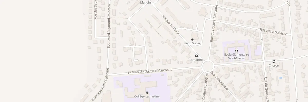 Plan du 11 Rue du Géneral Mangin à Soissons