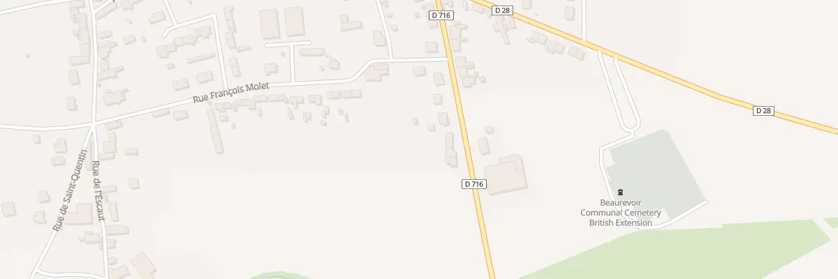 Plan du 12 Rue du Vermandois à Beaurevoir