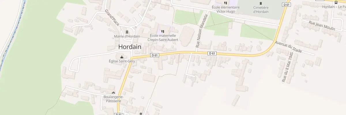 Plan du 9 Rue de l’Egalité à Hordain