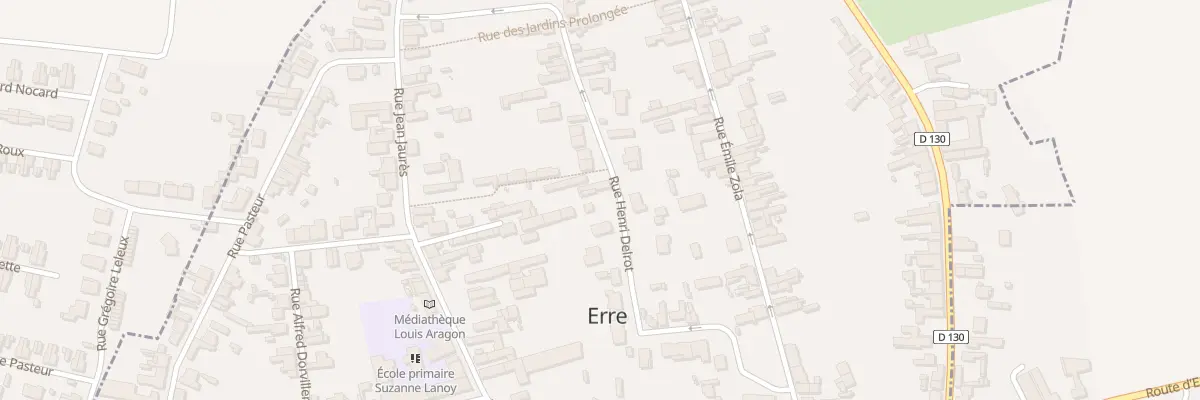 Plan du 251 Rue Henri Delrot à Erre