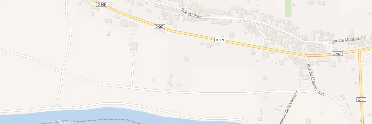Plan du 5025 Rue du Chemin Vert à Saulchery