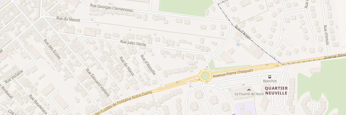 Plan du 40 Rue Jules Verne à Saint-Quentin