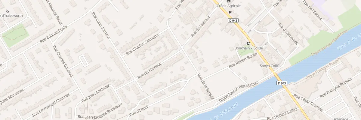 Plan du 155 Rue du Hainaut à Bouchain