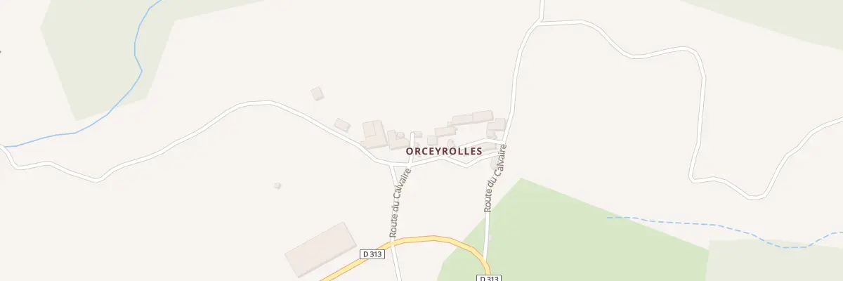 Plan du 5004B Orceyrolles à Chazelles
