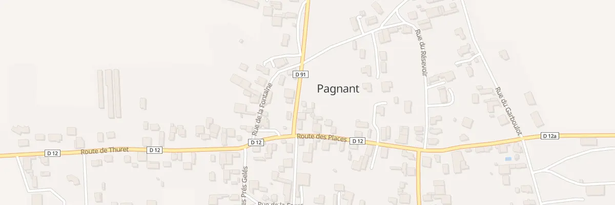 Plan du 2 Rte de Saint André - Pagnant à Saint-André-le-Coq