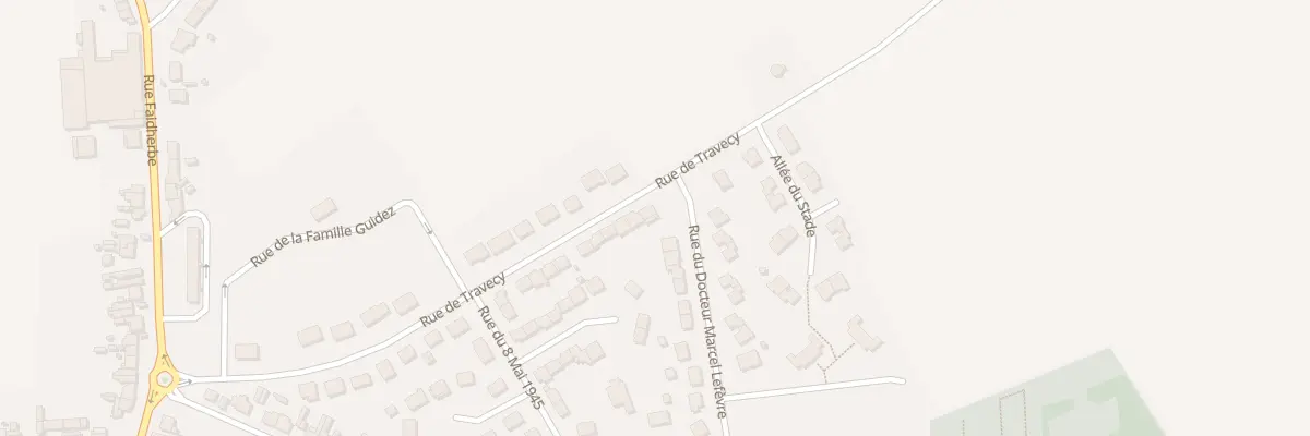 Plan du 36 Rue de Travecy à Tergnier