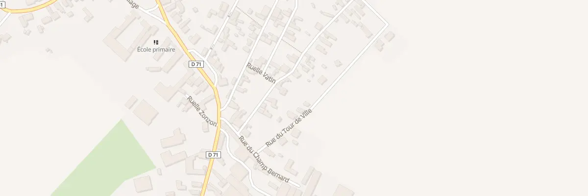 Plan du 8 Rue d’En Haut à Levergies