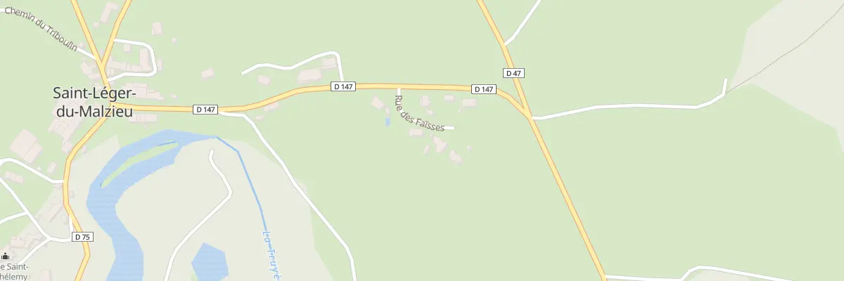 Plan du 5184 Le Bourg à Saint-Léger-du-Malzieu