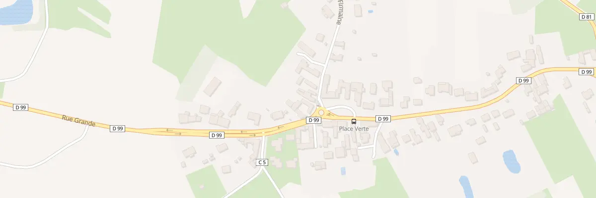 Plan du 1226 Rue Grande à Warlaing