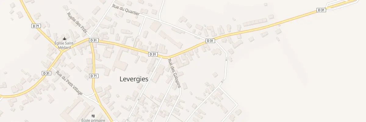 Plan du 21 Rue de Sequehart à Levergies