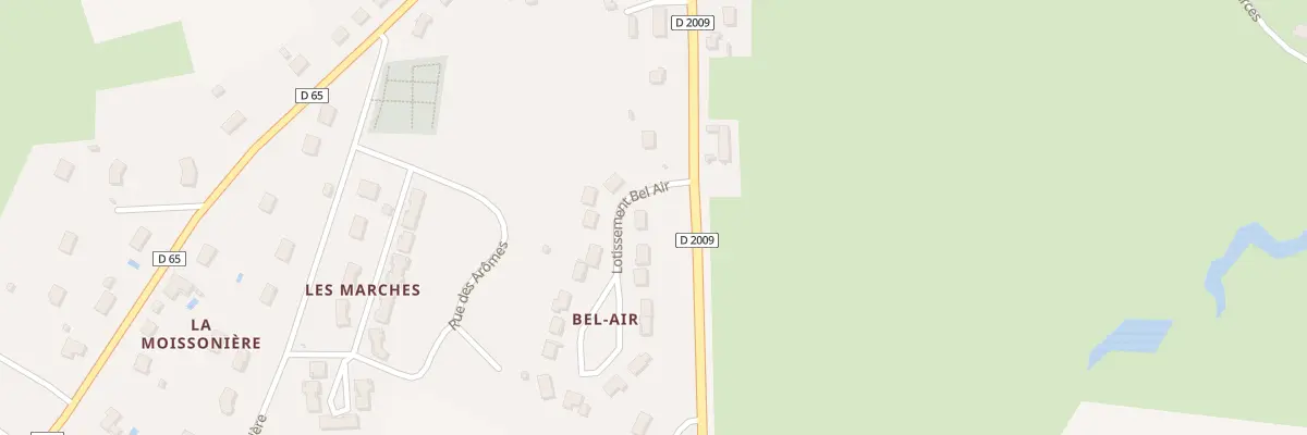 Plan du 1 Lot Bel Air à Chemilly