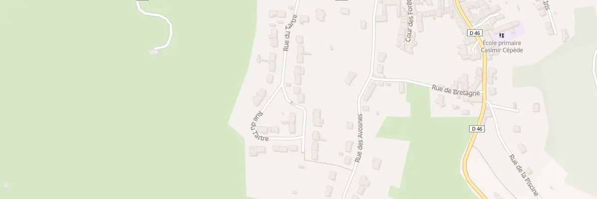 Plan du 16 Rue du Tartre à Bellot