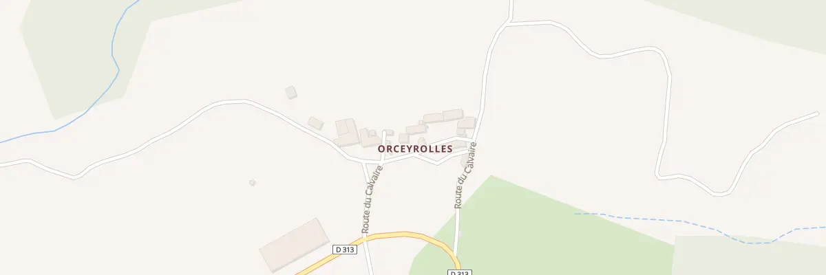 Plan du 5004 Orceyrolles à Chazelles