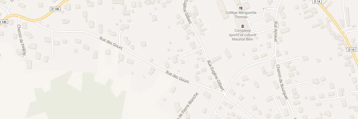 Plan du 22 Rue Eugène Gilbert à Sainte-Florine