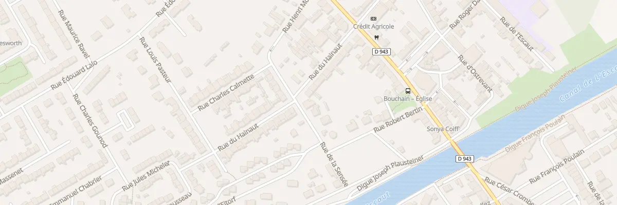 Plan du 89 Rue de la Sensee à Bouchain