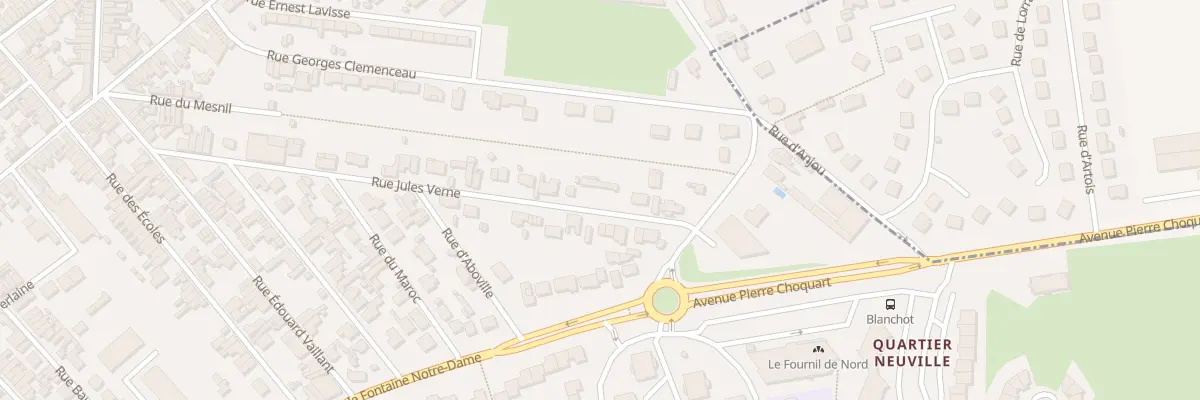 Plan du 97 Rue Jules Verne à Saint-Quentin